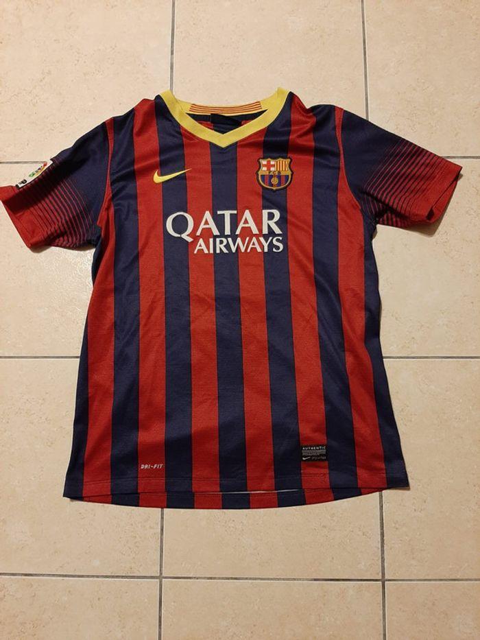 Tee shirt de foot nike FC barcelone - photo numéro 1