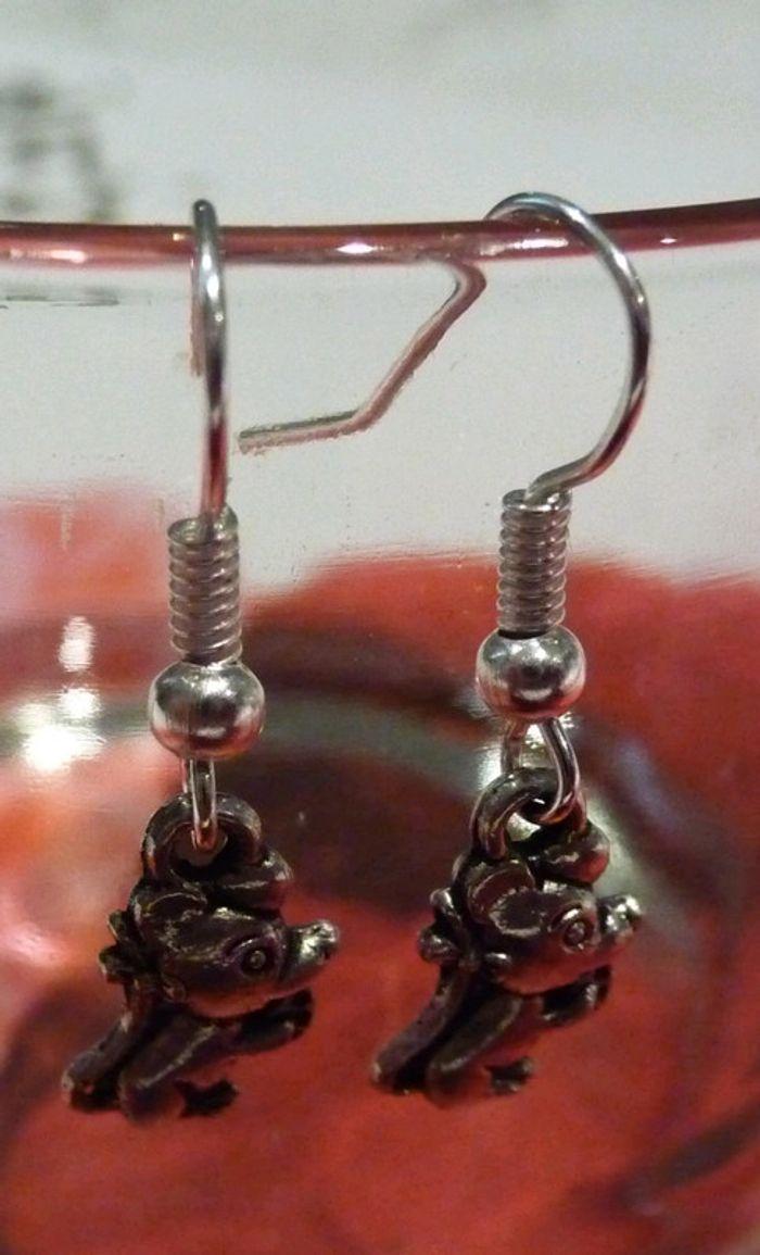 Boucles d'oreilles souris