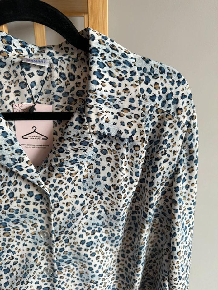 Chemise Damart motifs animaliers Taille 44 - photo numéro 3