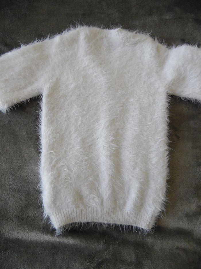 Très beau gilet blanc, taille 5 ans. - photo numéro 4