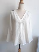 Blouse blanche Zara T38