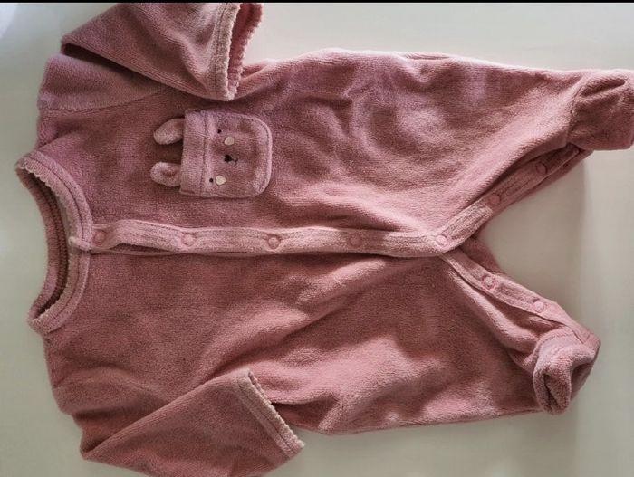 Lot 5 pyjamas en velours bébé - photo numéro 5