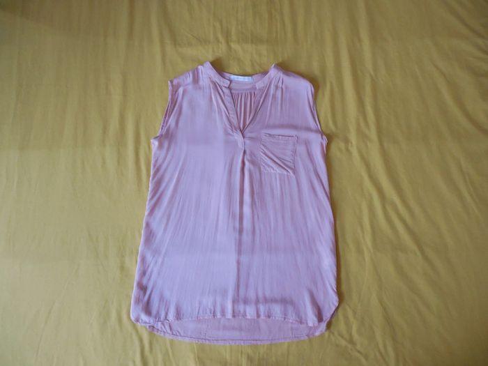 Blouse rose pale / blusa  rosa claro - photo numéro 6