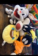 Lots peluches Looney Tunes