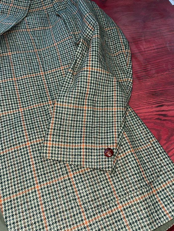 Veste à carreaux vintage pur laine « crombie » - photo numéro 3