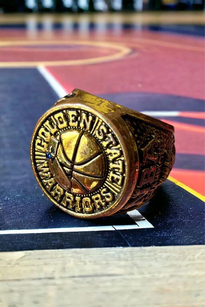 1975 NBA Golden State Warriors Basketball Champions Ring Bague - photo numéro 1