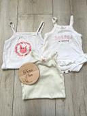 Lot de 3 bodies petit bateau