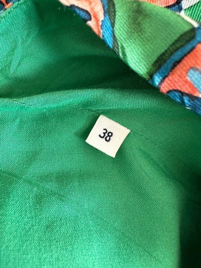 Robe verte Claudie Pierlot T:36/38 - photo numéro 8