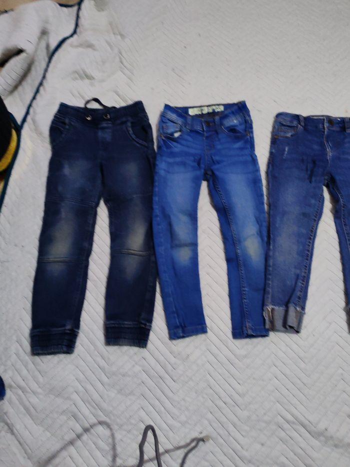 Lot de 3 pontalons jeans - photo numéro 1