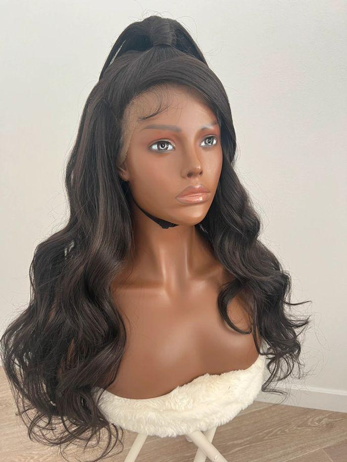 Chic perruque brune lace front plusieurs en 1 - photo numéro 13