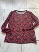 Top fleurie zeeman taille 48