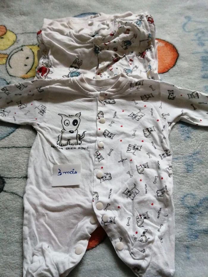 Pyjama bébé lot de 3 - photo numéro 4