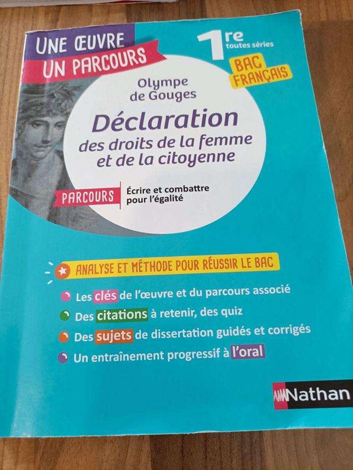 Déclaration des droit de la femme Olympe de Gouge - photo numéro 1