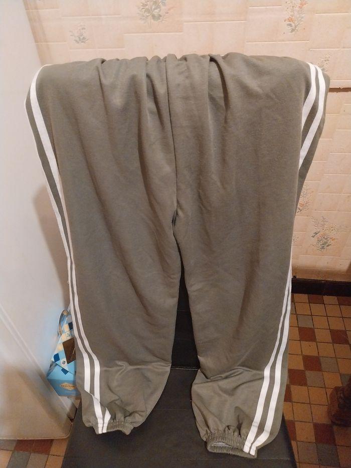 Pantalon de survetement mixte kaki  taille 150 cm - photo numéro 2