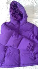 Doudoune Lacoste violette Taille L (54-FR)