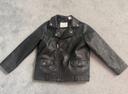 Veste en similicuir noir Zara fille