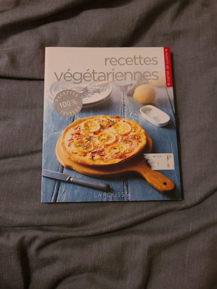 Livre recettes végétariennes - photo numéro 1