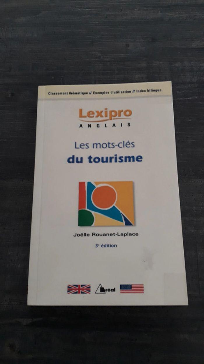 Lexipro Anglais "les mots clés du tourisme" - neuf - photo numéro 1