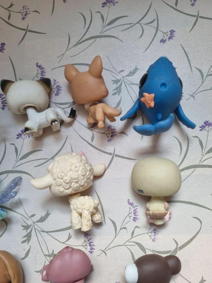 Lot 10 figurines animaux petshop / style petshop - photo numéro 12