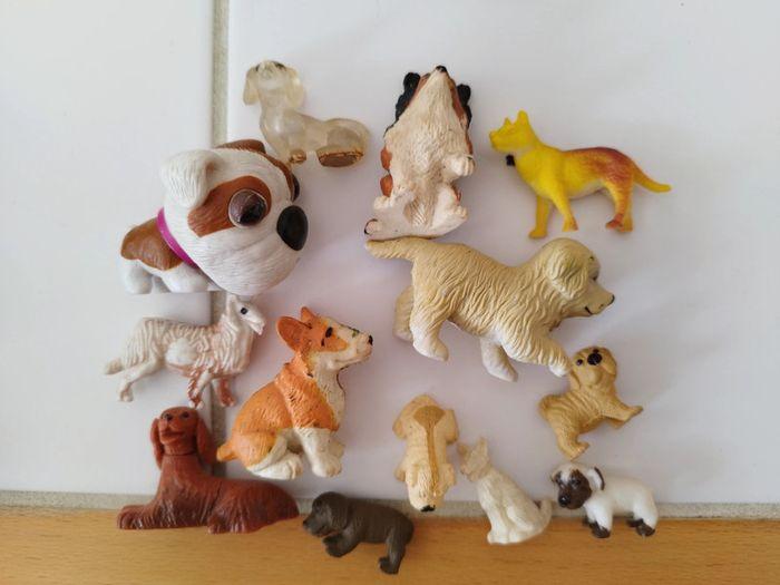 Lot figurine chien figure set dog