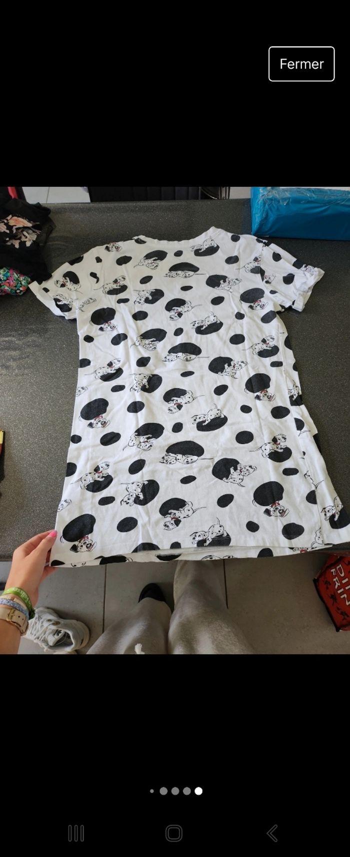 T shirt de nuit les 101 dalmatiens  primark - photo numéro 7