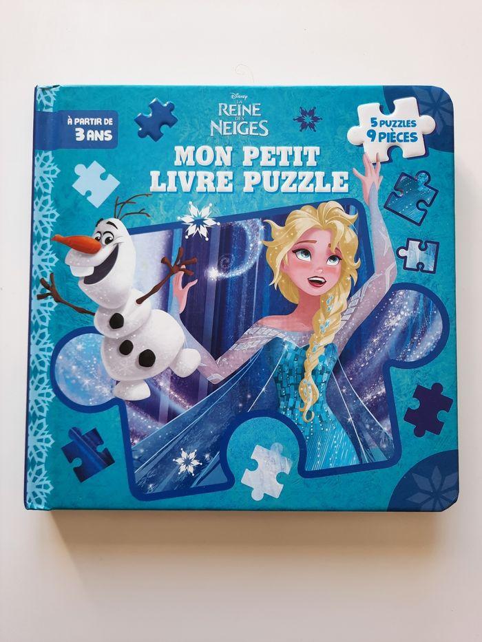 Livre puzzle Reine des neiges - photo numéro 1