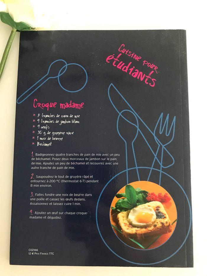 Livre cuisine pour étudiants 🔷 - photo numéro 3