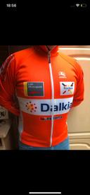 Veste cyclisme vintage orange fluo Giordana taille xl excellent état