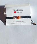 Bracelet corde balle de handball coeur paris