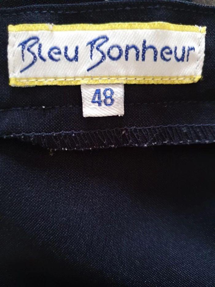 Jupe "Bleu Bonheur" Taille 48 - photo numéro 3