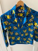 Gilet polaire minions 7/8 ans