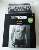 Boxer noir en coton bio Chevignon taille S