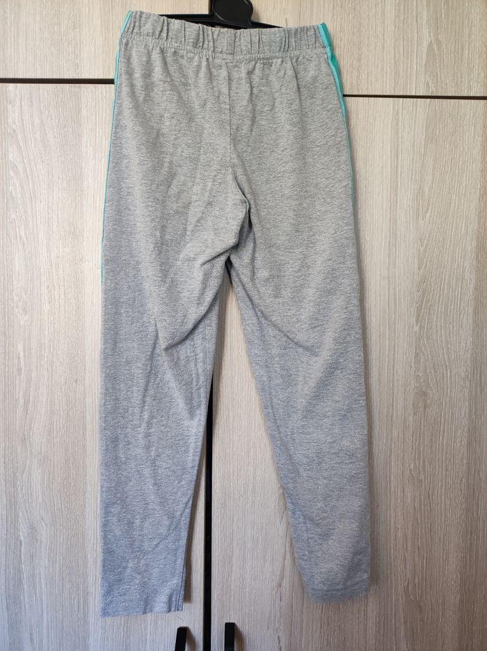 Pantalon sport gris & vert 8 ans BPC - photo numéro 3