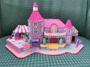 Jeu figurine vintage Bluebird 1994 polly pocket maison magique manoir