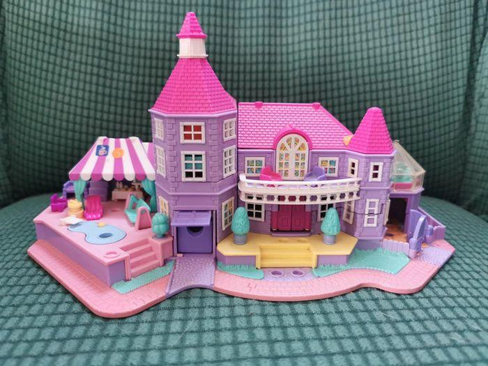 Jeu figurine vintage Bluebird 1994 polly pocket maison magique manoir - photo numéro 1