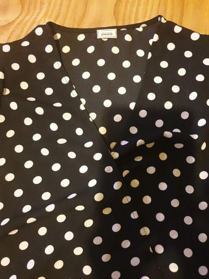 Blouse a pois - photo numéro 2