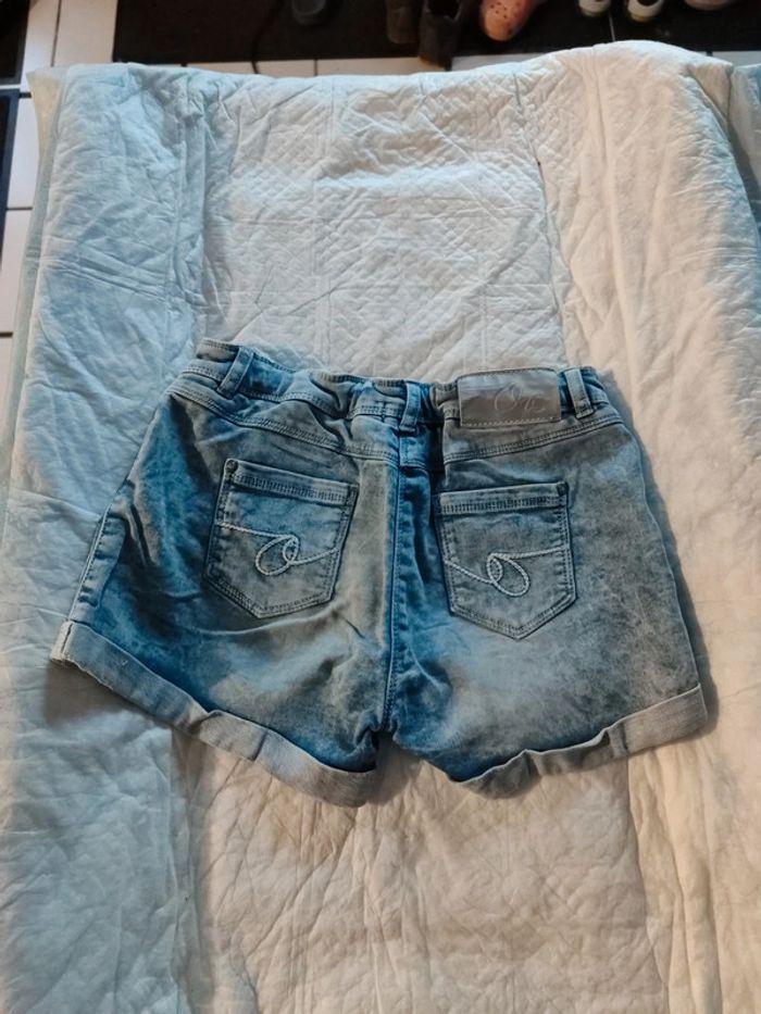 Short en jean fille - photo numéro 3