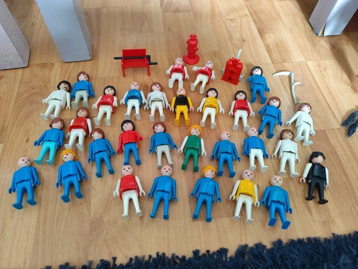 Lot personnages playmobil vintage - photo numéro 1