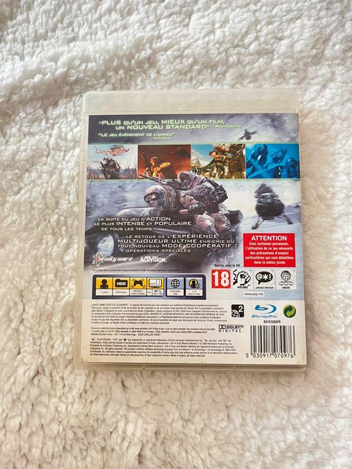 😍😍 jeu PlayStation 3 Call of Duty Modern Warfare 2 - photo numéro 2