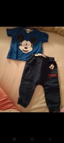 Shirt manche courte + joggins Mickey