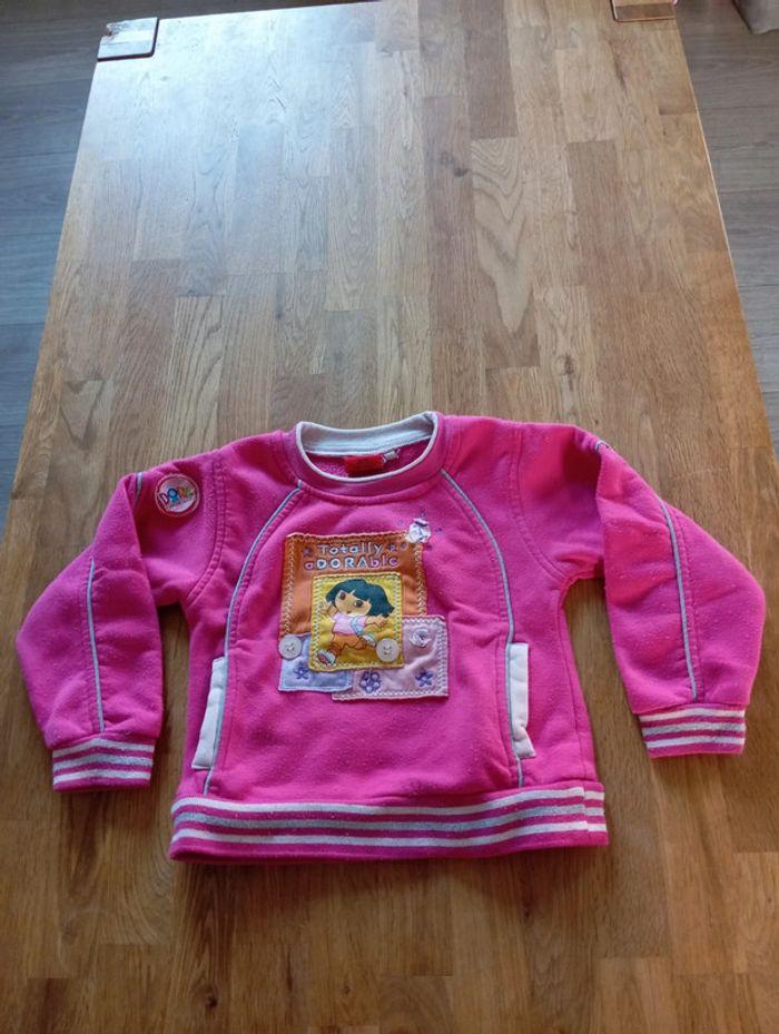 Pull Dora l exploratrice 3 ans - photo numéro 1