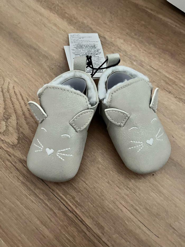 Chaussure bébé fourrée 3-6mois Kiabi - photo numéro 2