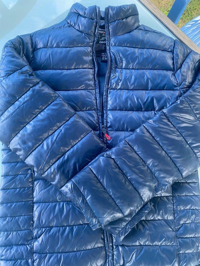 Doudoune mixte taille s Geographical Norway bleu jamais porté - photo numéro 1