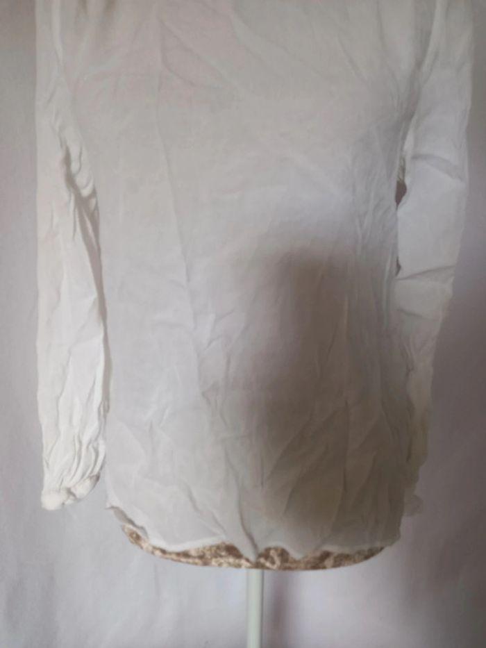 Blouse blanche hm taille 36 - photo numéro 3