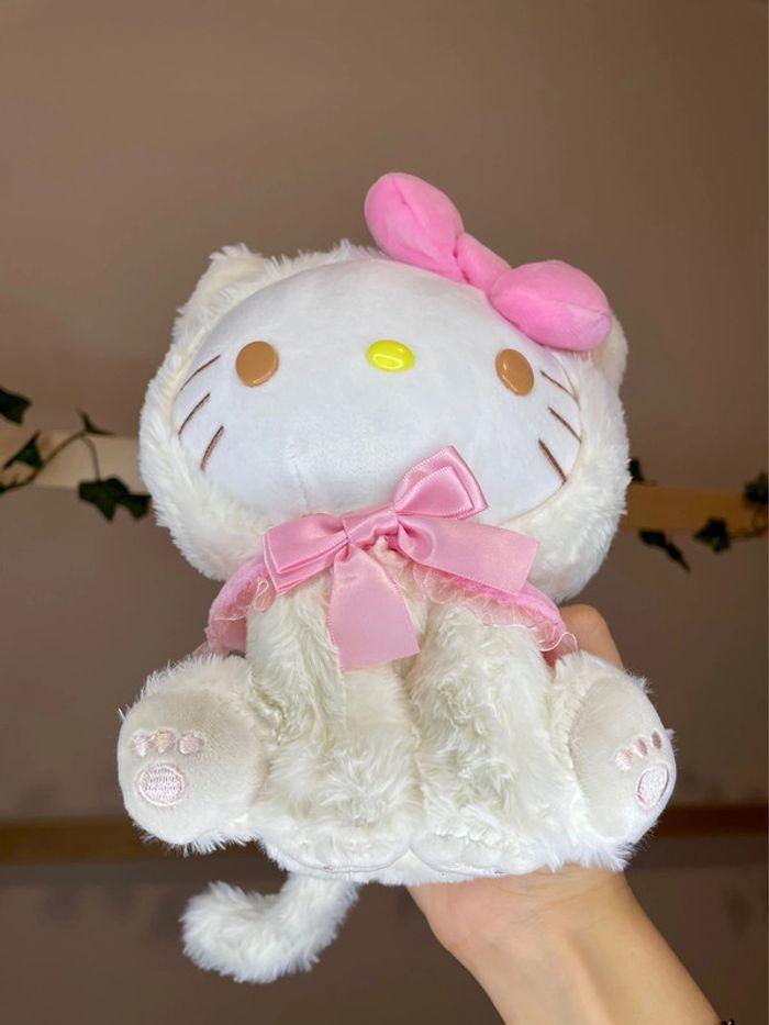 Peluche Hello Kitty déguisement chaton blanc - photo numéro 14