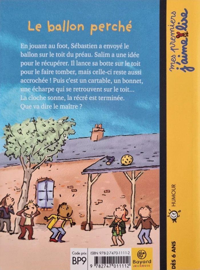 Livre Mes premiers J'aime lire le ballon perché - photo numéro 2