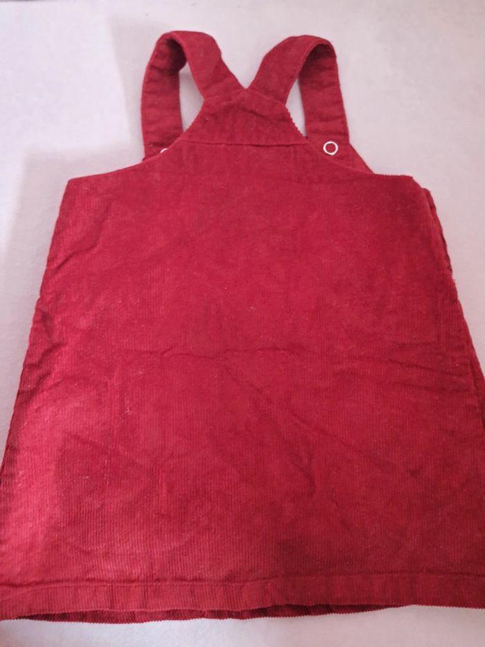 Robe tablier rouge Sergent Major Taille 18 mois - photo numéro 5