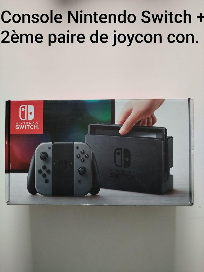 Console Nintendo Switch+ 1 paire de joycon - photo numéro 1