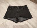 Mini short noir pull & bear