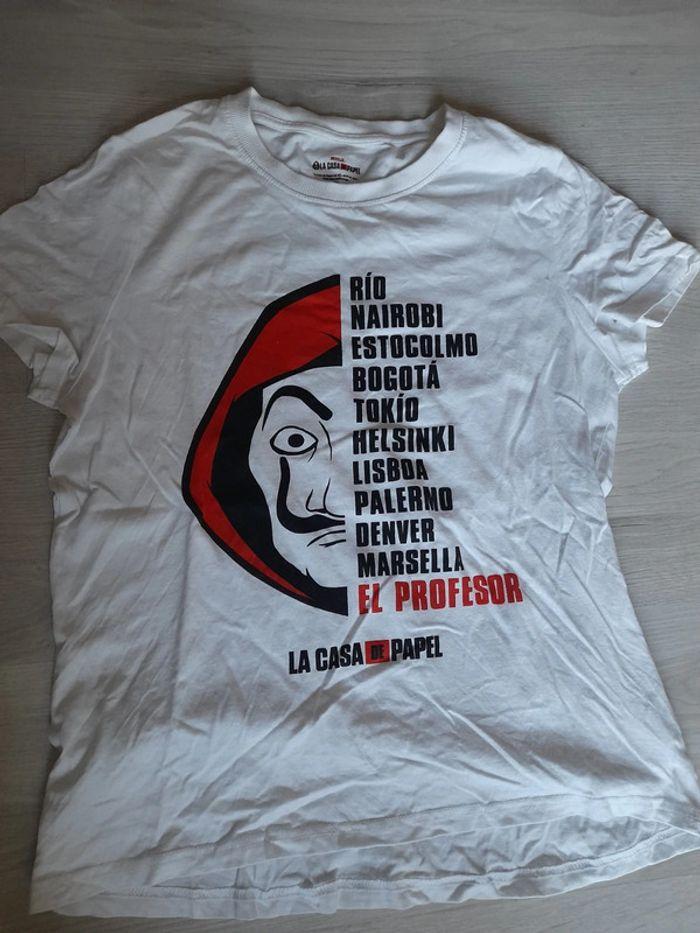 Tshirt La Casa De Papel - photo numéro 1